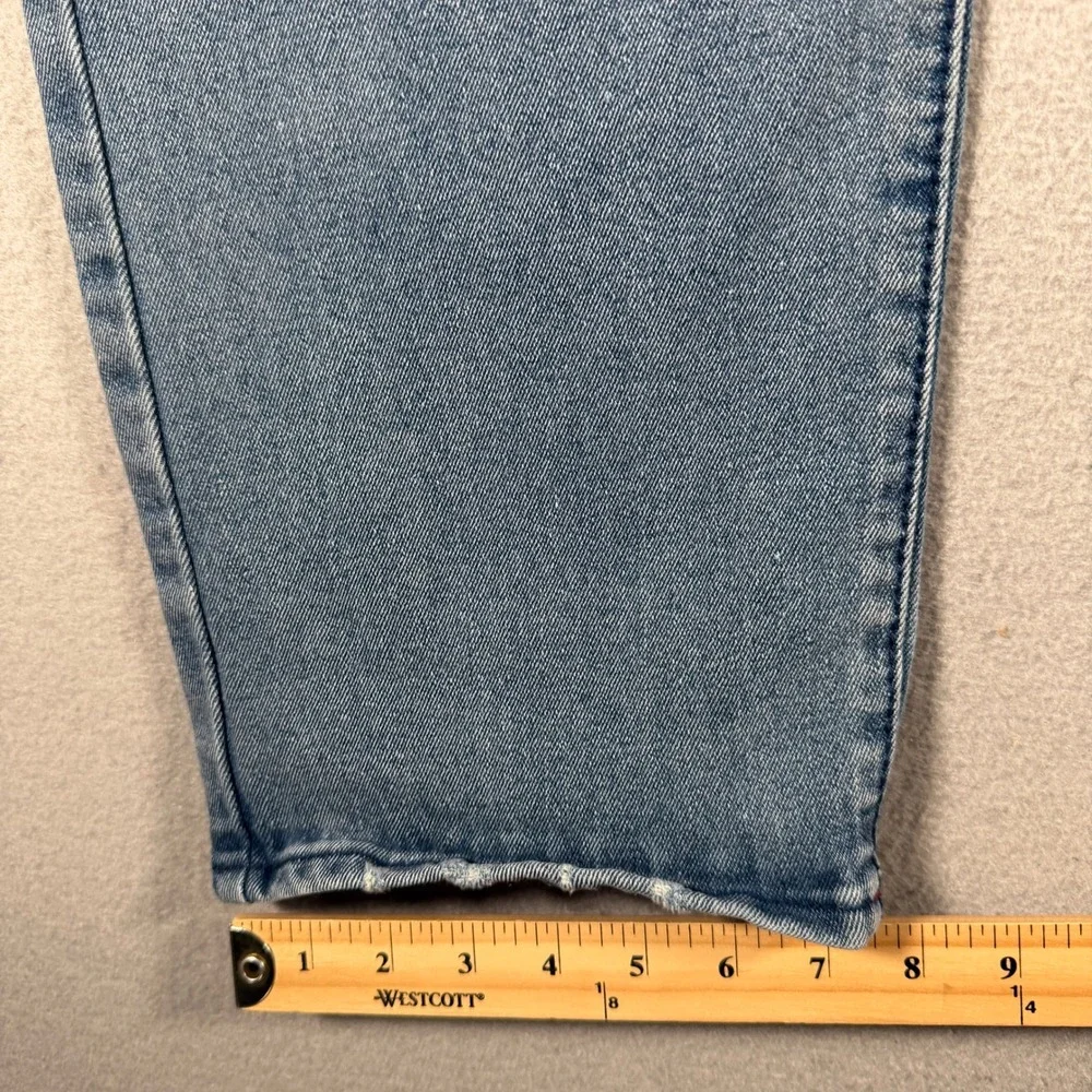 True Religion Geno Relaxed Slim Light Wash Denim Jeans Mens 38 57795-00 Blue